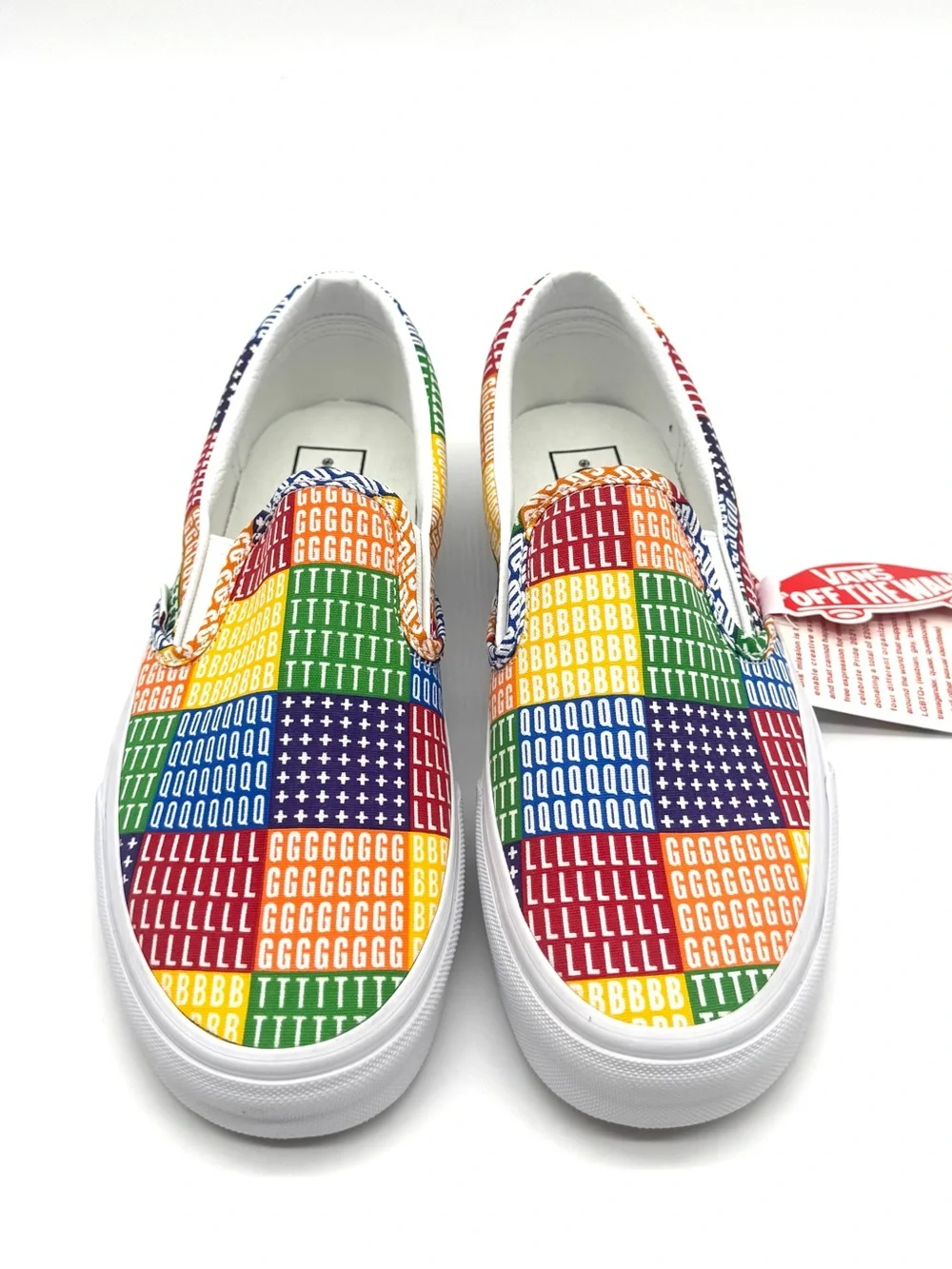 Women's Vans Classic Slip-On Vans LGBTQ 🏳️‍🌈